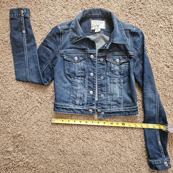 Guess Jean Jacket Girls X-Small - Picture 2 of 7